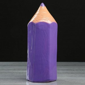 Копилка "Карандаш", керамика, 22 см, цвет микс