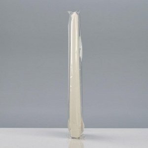 Свечи античные лакированные №40, 2,2?23 см, белый