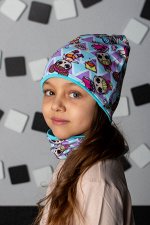 Комплект &quot;ЛОЛА&quot; (шапка + снуд)