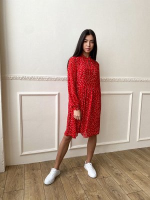 Эвелин платье красный