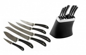 "ROBERT WELCH" Signature knife" Набор ножей на подставке с точилкой 8пр. SIGBK2097V/8