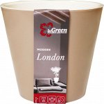 &quot;London&quot; Горшок для цветов d=16см 1,6л, цв.молочный шоколад
