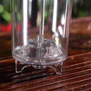 Чайник стеклянный заварочный Magistro «Мехико», 500 мл, металлическое сито, пластиковая колба