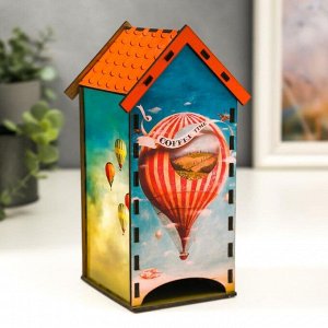 Чайный домик "Воздушный шар" 20 см