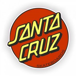 Наклейка Стикер #258 Santa Cruz