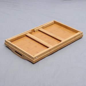 Поднос-столик Катунь, 50x30x23 см, бамбук, в подарочной упаковке