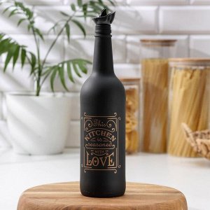 Бутыль для соуса и масла Herevin «Любовь на кухне», 750 мл