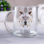 Кружка Animals GiDGLASS «Волк», 320 мл