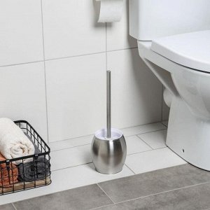 Ёршик для унитаза с подставкой Stölz, 12x12x37 см, нержавеющая сталь