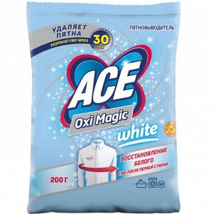 ACE Пятновыводитель Oxi Magic White 200г