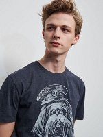 Футболка с принтом