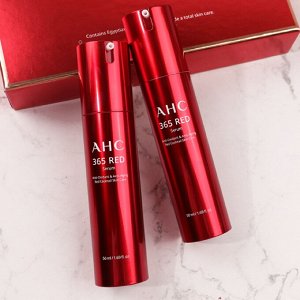 Акция!!! Сыворотка для лица с экстрактом гибискуса, 50 мл AHC 365 Red Anti-Oxidant Brightening & Wrinkle Care Anti-Ageing Serum