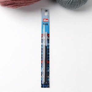 Крючок для вязания, для тонкой пряжи, с колпачком, d = 1,25 мм, 12,5 см