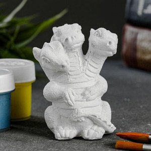 Фигура под роспись ""Змей Горыныч"" 8х5х5см