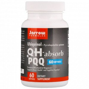 Убихинол Jarrow Formulas, Убихинол, QH+ PQQ, 60 желатиновых капсул. 
Поддерживает здоровье сердца и когнитивную функцию
Отзыв: Был период, когда работала на 2х работах и плюс получала второе высшее об