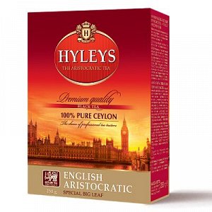 Чай черный крупнолистовой Хейлис Hyleys Английский Аристократический, 250 г