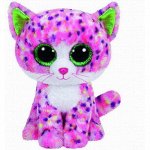 Мягкая игрушка TY Beanie Boo&#039;s Котенок Sophie розовый 15 см