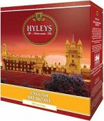 Чай Хейлис &quot;Hyleys&quot; &quot;Английский завтрак&quot; 100 пакетиков, черный