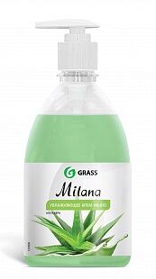 0.5 Жидкое крем мыло "Milana" алоэ вера с доз 500 мл., шт
