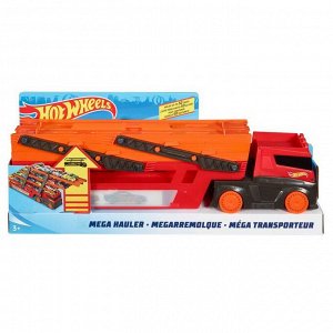 Машинка Mattel Hot Wheels Мега грузовик с хранилищем для машинок6