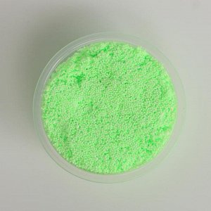 Шариковый пластилин, контейнер 100 мл, Зелёный