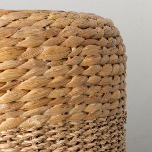 Сидушка плетеная, 40х45 см, морские водоросли, камыш