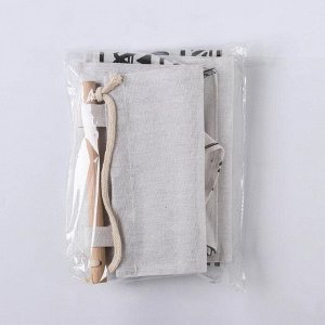 Органайзер с карманами подвесной «Мексика», 3 отделения, 20?60 см, цвет белый