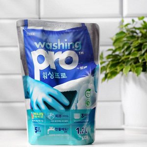 Средство для мытья посуды CJ Lion Washing Pro, 1.2 л