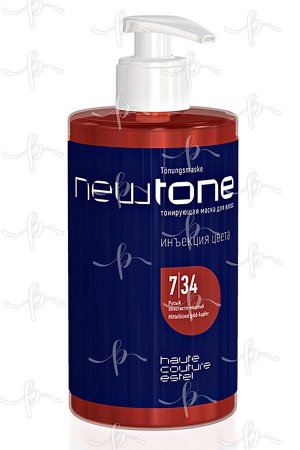 Тонирующая маска NEWTONE 7/34 Русый золотисто-медный