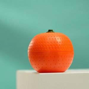 Новогодний бальзам для губ «Мандаринка» с ароматом апельсина, 12 г
