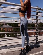Лосины Bona Fide: FuckNike Silver Skin &quot;Light Gray&quot;