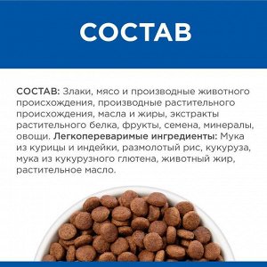 СуXой корм Hill's PD Gastrointestinal Biome для собак, курица, 1.5 кг