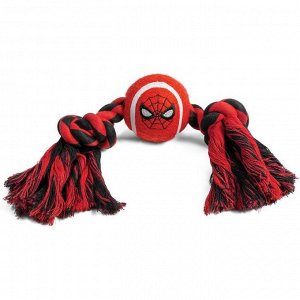 Игрушка для собак Triol Marvel "Человек-паук. Верёвка и мяч", 7х 31 см