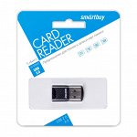 Картридер Smartbuy 3120, USB 3.0 - MicroSD, черный (SBR-3120-K)