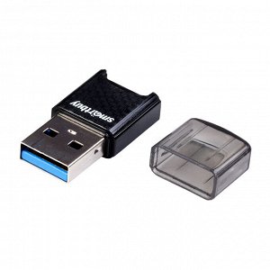 Картридер Smartbuy 3120, USB 3.0 - MicroSD, черный (SBR-3120-K)