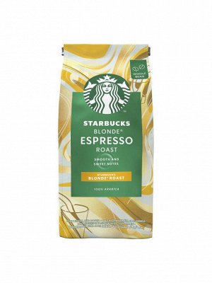 Starbucks Blonde Espresso Roast, кофе в зёрнах светлой обжарки, 200 г