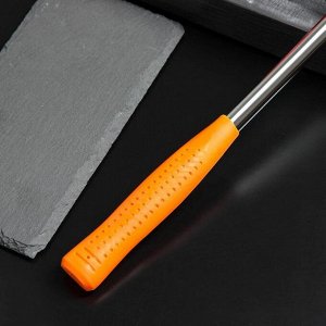 Молоток-топорик с прорезиненной ручкой для мяса, цвет МИКС
