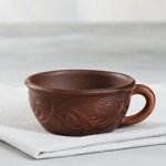 Чашка &quot;Катон&quot;, декор, красная глина, 0.2 л