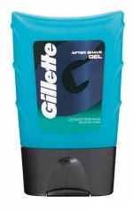 GILLETTE Гель после бритья Conditioning (питающий и тонизирующий) 75мл