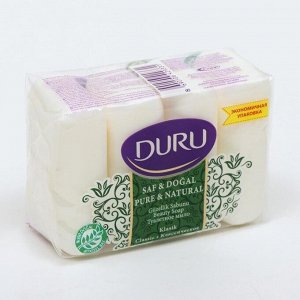 Туалетное мыло DURU «Классическое», 4 шт. x 85 г