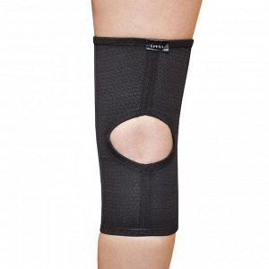 Бандаж для коленного сустава - "Крейт" (№2, черный) F-527, обхват колена 34-37 см