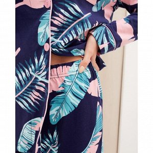 Пижама женская (рубашка и брюки) KAFTAN "Tropical dream".