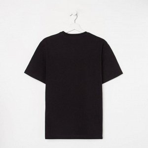 Футболка мужская Happy Dad, черная, KAFTAN