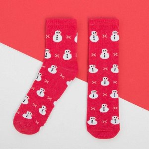 Набор детских новогодних носков KAFTAN "Xmas" 3 пары, р-р 16-18