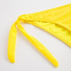 Купальные плавки женские MINAKU Ocean Child, размер 42, цвет жёлтый