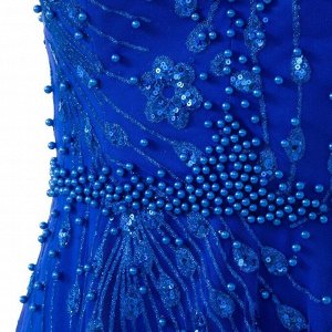 Платье женское MINAKU, цвет синий, размер 42