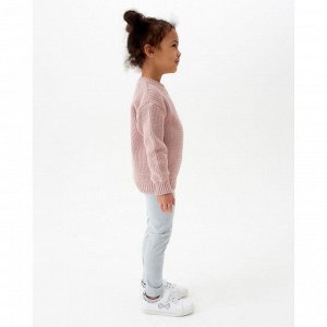 Леггинсы для девочки MINAKU: Casual Collection KIDS, цвет голубой, рост 104 см