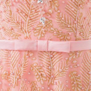 Платье женское MINAKU "Estee", размер 44, цвет розовый