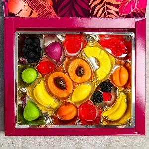 Ассорти мармелада «Лучшие подруги», с фруктовым вкусами, 370 г