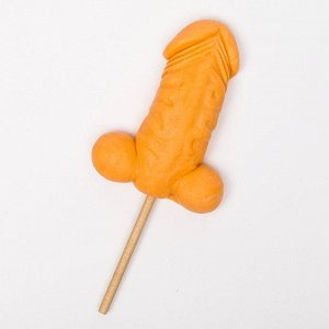 Карамель на палочке «Влечение мини», оранжевый, 90 г